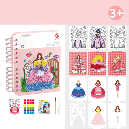 Childhood infinite dream hand-painted