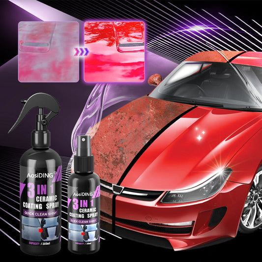 🚘✨3-in-1 Automotive Ceramic Coating Spray