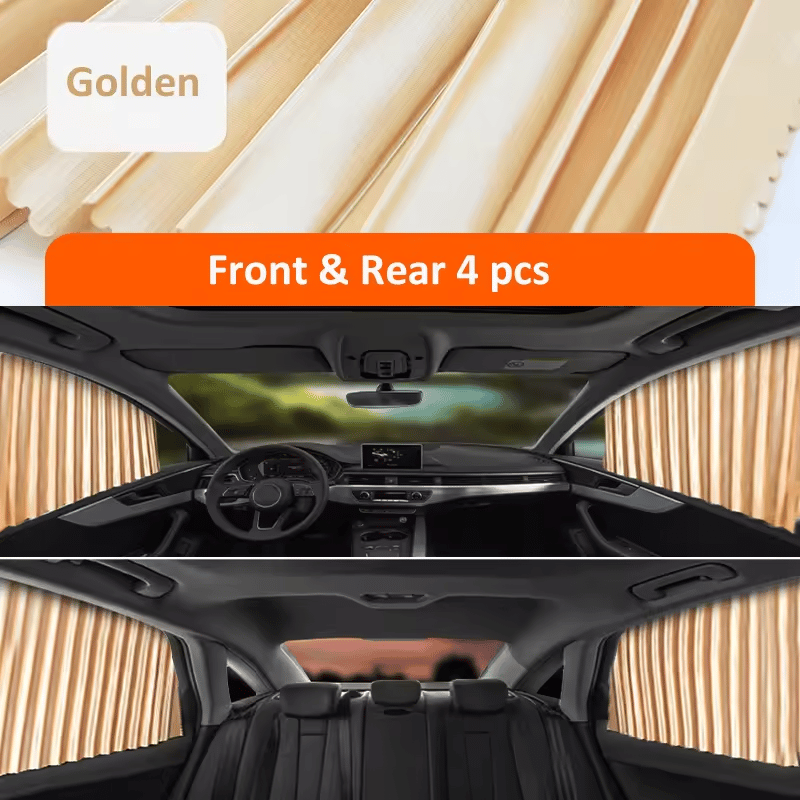 🌥️🔥Universal Fit Magnetic Car Side Window Privacy Sunshade🚗
