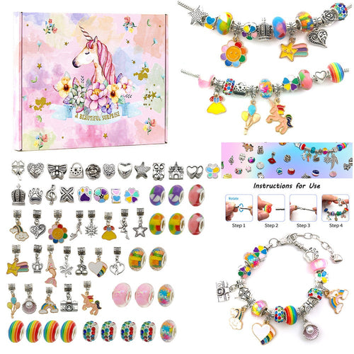 FREE SHIPPING  DIY Gorgeous Bracelet Set - the Best Gift for Children