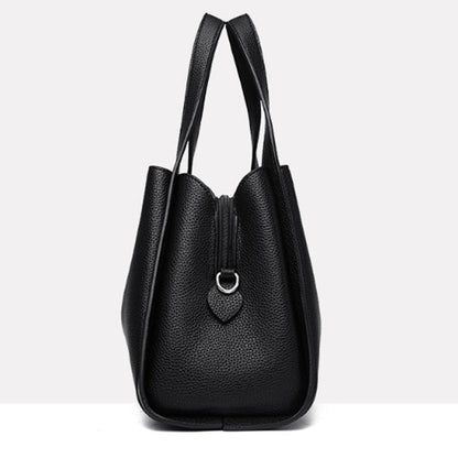 Best Gift for Her - Fashionable Classic Multi-Functional Soft Embossed Leather Bag