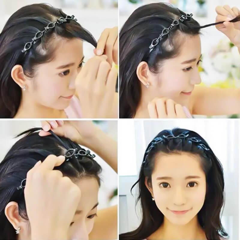 Braided Hairband Clip