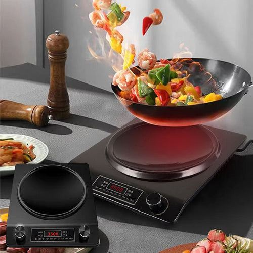 Limited-time offer of 50% off - 3500-watt induction hob, 10 temperature settings