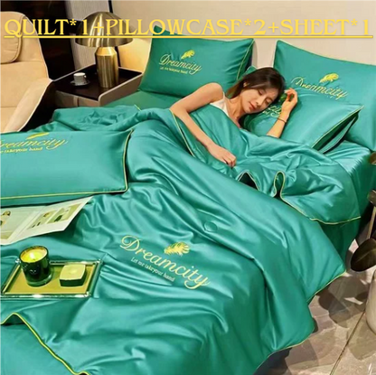 Get Ready For Summer Summer Simple Ice Silk Quilt