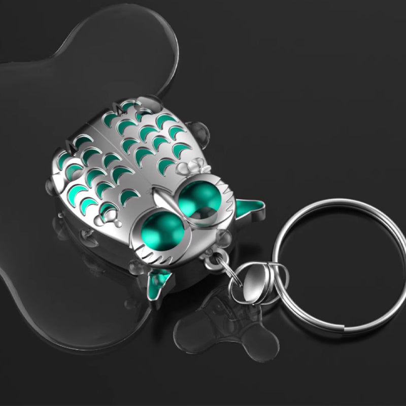 Mini Foldable Stainless Steel Owl Clipper