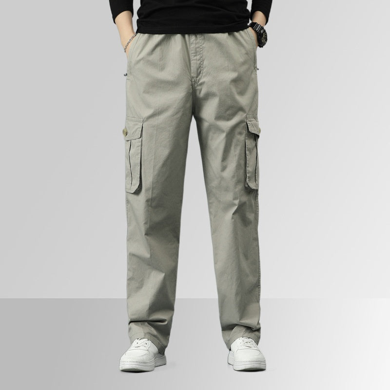 Multi-Pocket Durable Ultra Comfort Loose Fit Pants Perfect combination of utility and comfort