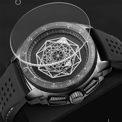 Men’s  Luminous Silicone Quartz Watch