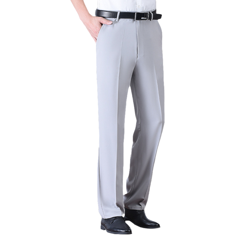 Men's Ice Silk Quick Dry Suit Pants