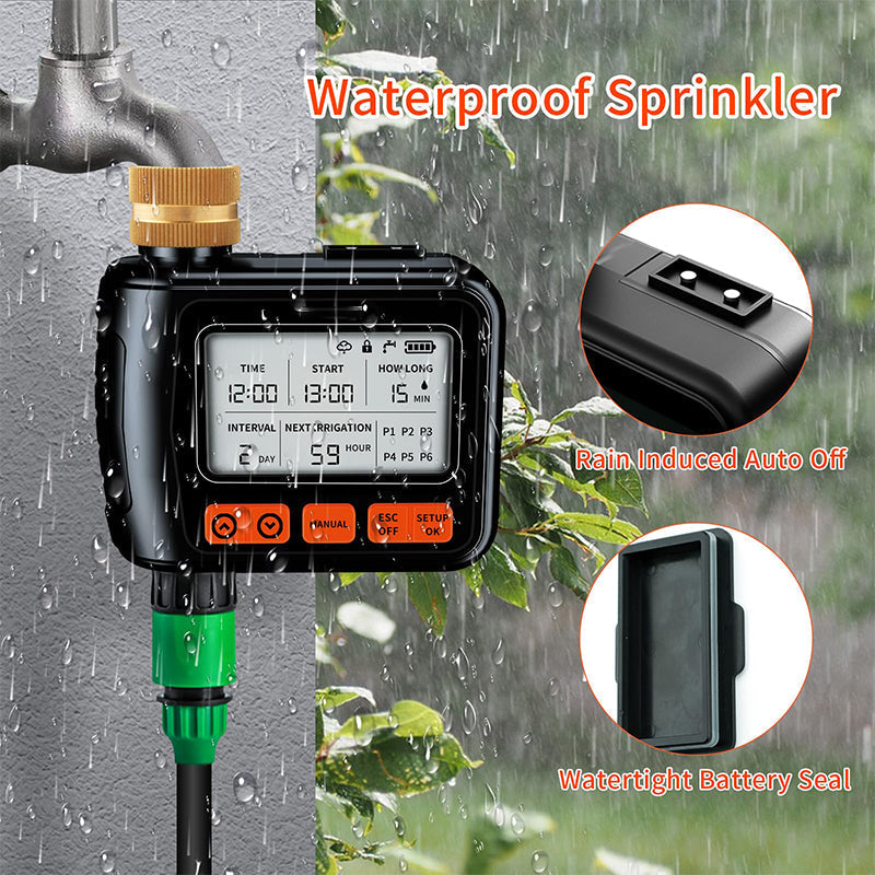 Large LCD Display Water Timer for Garden House（50% OFF）