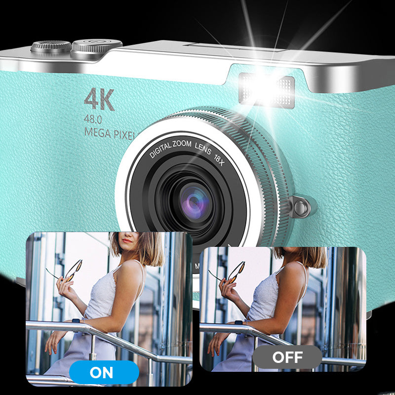 4K HD Flip-Screen Digital Camera