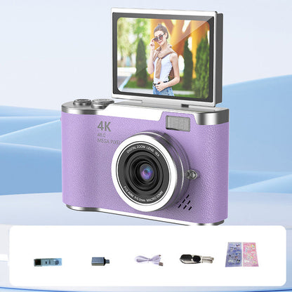 4K HD Flip-Screen Digital Camera