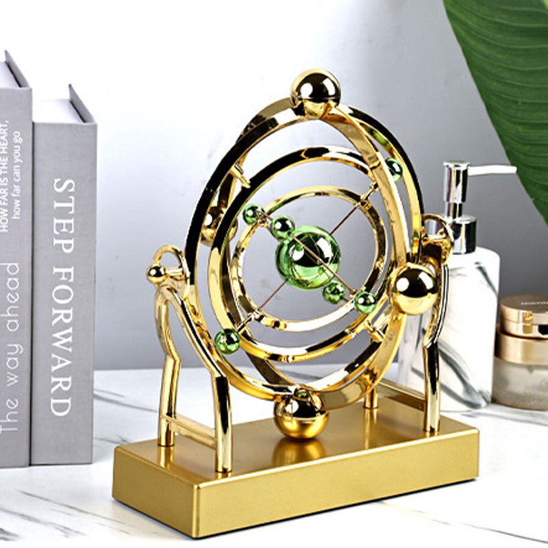 Time-limited Special Celestial Orbit Perpetual Motion Pendulum - Creative Home Rotary Decoration??