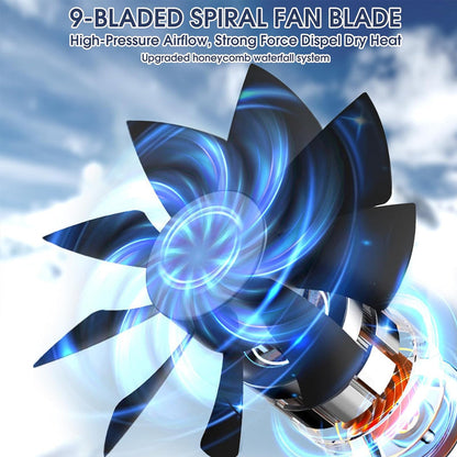 Mini Portable Air Conditioner with Cooling and Humidification Function