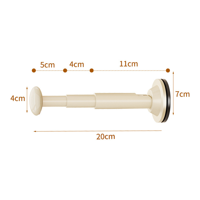 Suction Cup Retractable Clothes Hanger