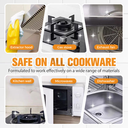 Powerful Burnt Residue Cleaner for Pots & Pans