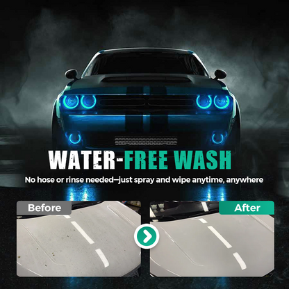 Powerful Waterless Car Wash Solution