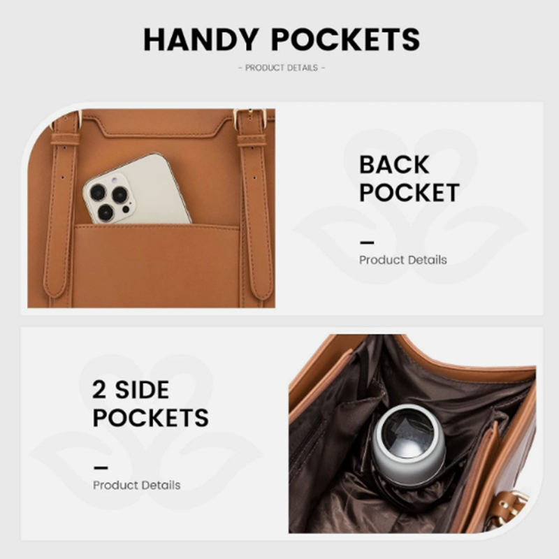 Stylish Large-Capacity Tote Bag